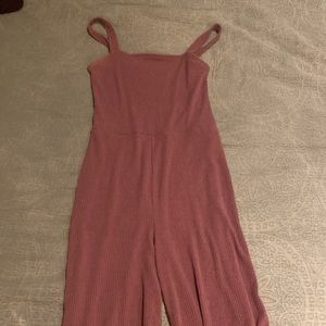 Soft Pink Gap Jumpsuit Medium Tall